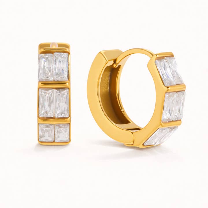 Cut Clean EARRINGS for wholesale by Folie à Trois