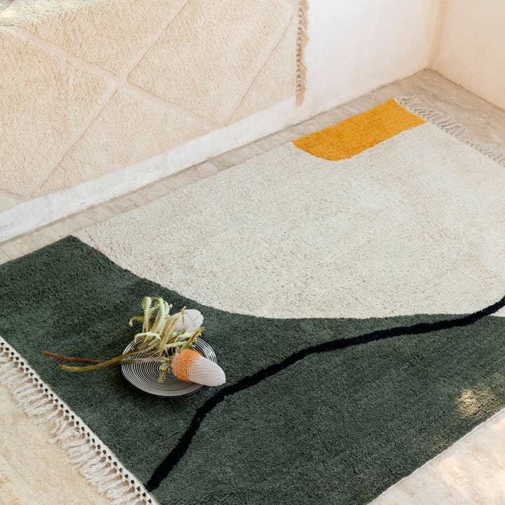 NOOR – Tapete por atacado – Tapete MAMOUNIA KAKI1