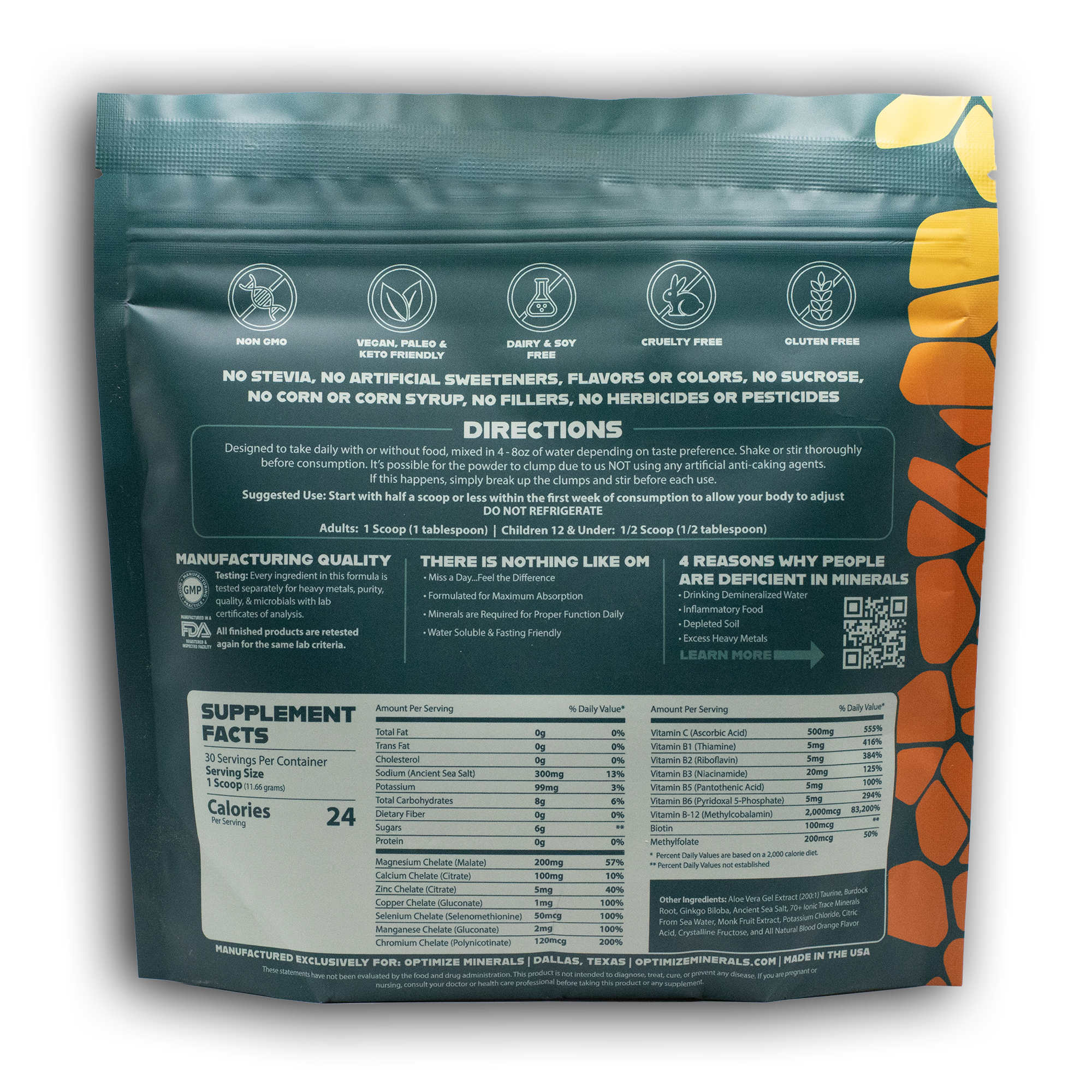 Optimize Minerals – Suplemento/vitamina oral por atacado – OTIMIZAR MINERAIS™️0