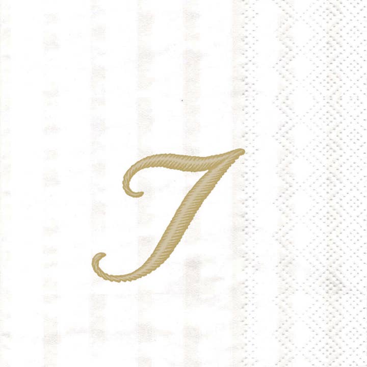 Paper Guest Towels 16 count Monogram I for wholesale by Boston International