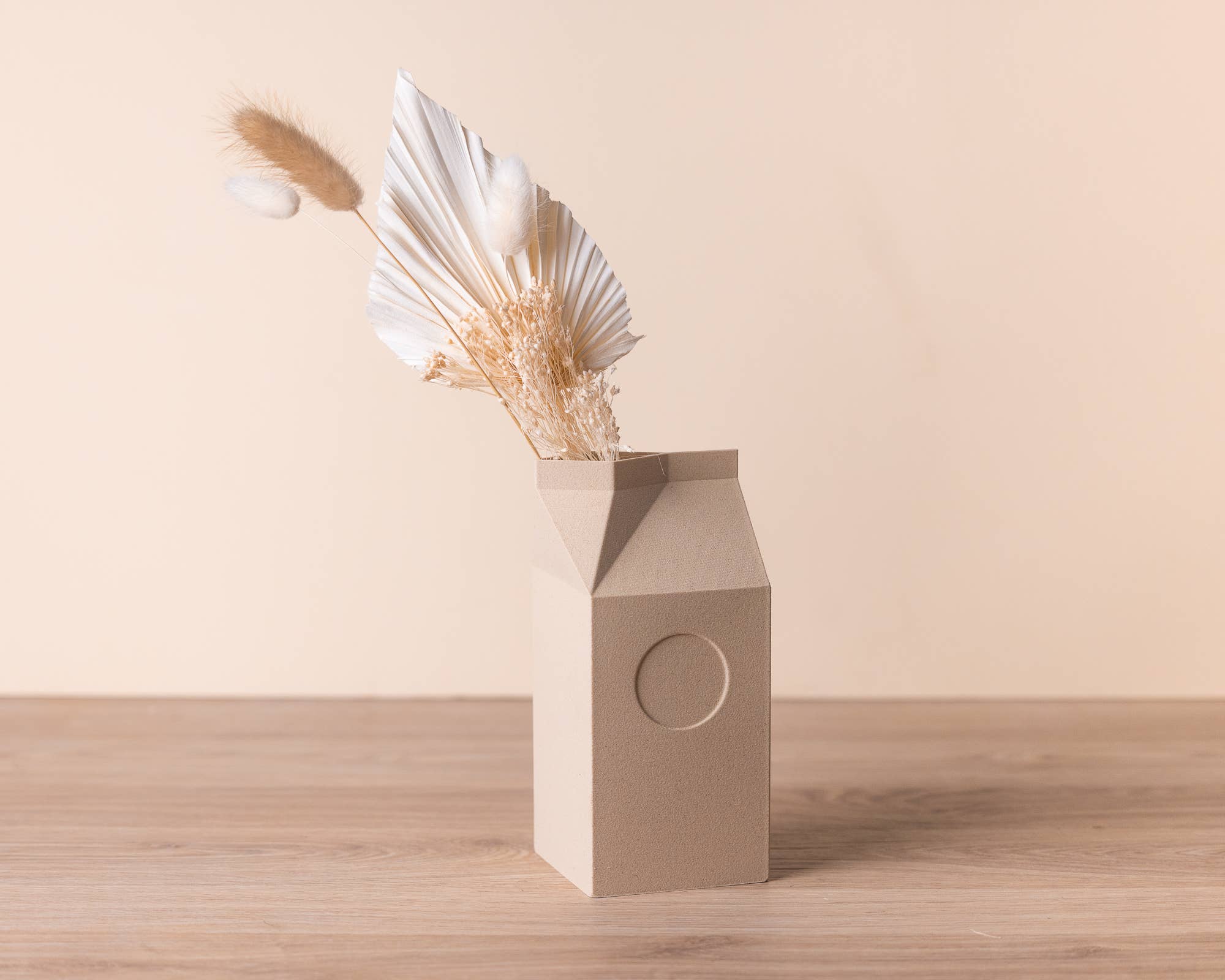 Copo Design - Wholesale Vase - Dried flowers Vase - Wood based and plastic free -  Milk5