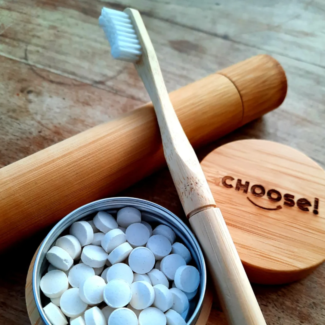 CHOOSE!™ Premium Sustainable Care Essentials. Less Plastic. - Wholesale Toothpaste - CHOOSE Toothpaste Tablets - Family Gift Box - 180 Tabs4