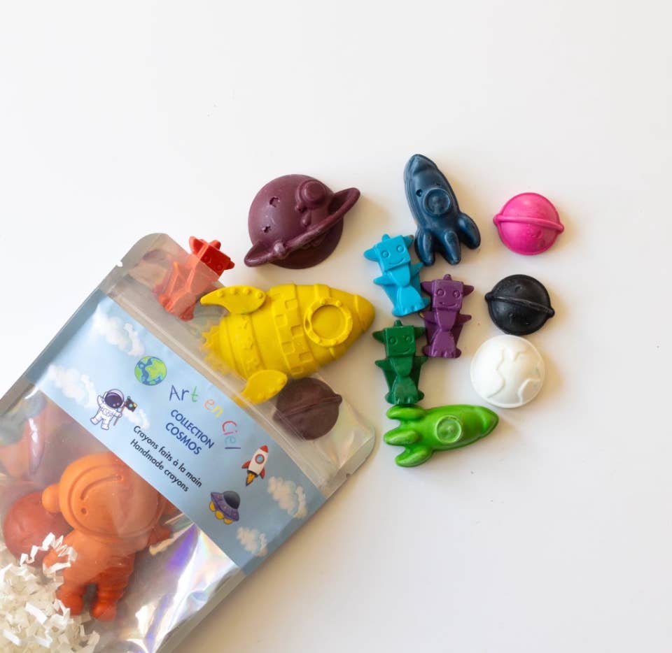 Art en Ciel - Wholesale Crayons - Kids & Baby - Handmade Crayons - COMSOS THEME - Crayons faits à la main1