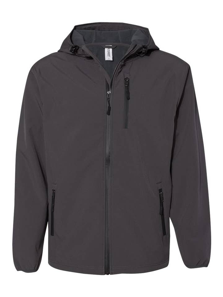 Lucky Avocado - Wholesale Jacket – Men's - Independent Trading Co. - Poly-Tech Soft Shell Jacket5