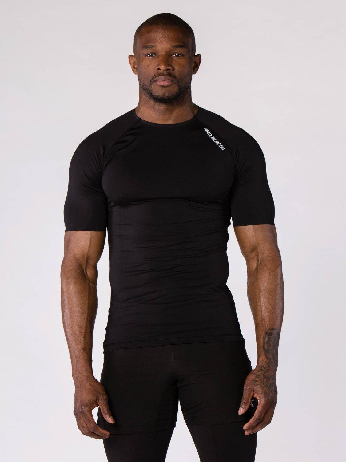 Bodycross - Wholesale Athletic Top - Men's - Jaya Training T-Shirt Black