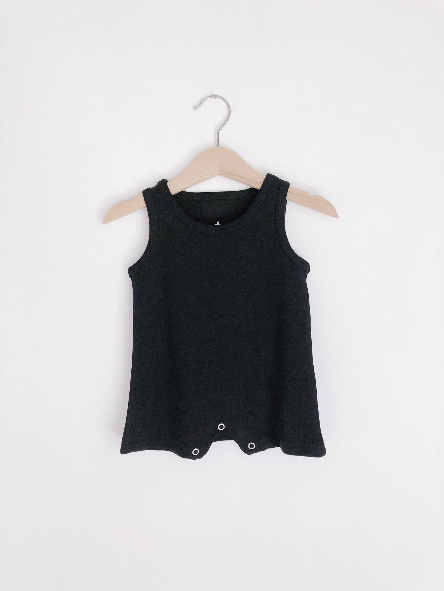 Modern Burlap - Wholesale Bodysuit (Non-Footed) - Baby - Organic Tank Romper | Solids & Prints14