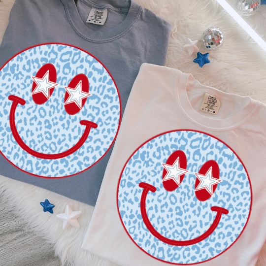 Southern Backroad Tees LLC - Wholesale T-Shirt (Graphic) - Women's - July 4th Patriotic Happy Tee 0