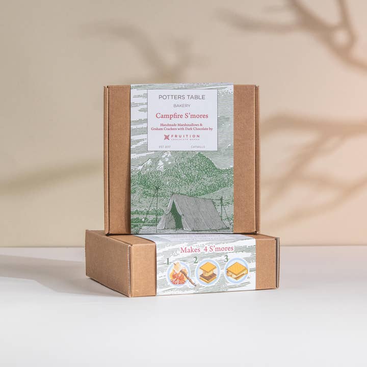 Potters Table - Wholesale Food Gift Basket - Campfire S'mores for 43