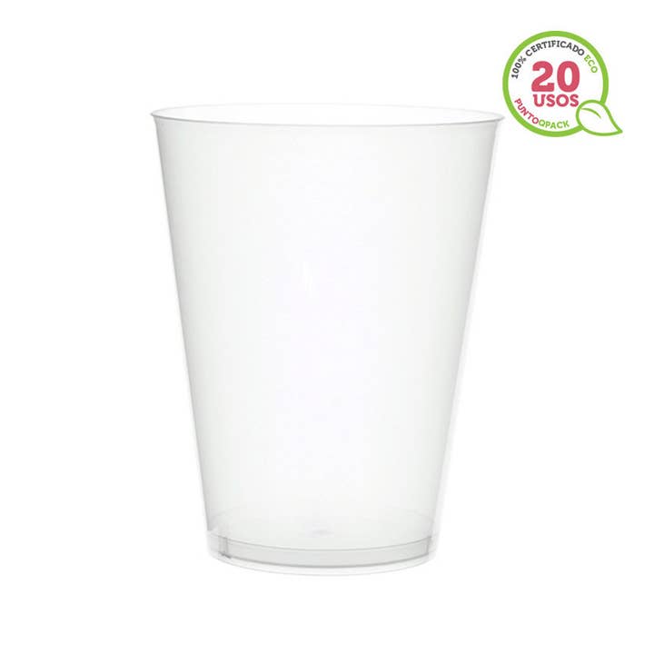 PUNTOQPACK - Venta al por mayor Vaso/copa - Vaso Para Sidra Pp Reutilizable Eco (500Ml)