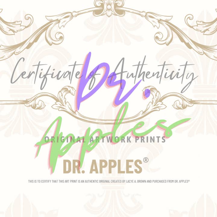 Dr. Apples, LLC - Wholesale Art Print - Art Print- Vladonna- Ooak Art Doll