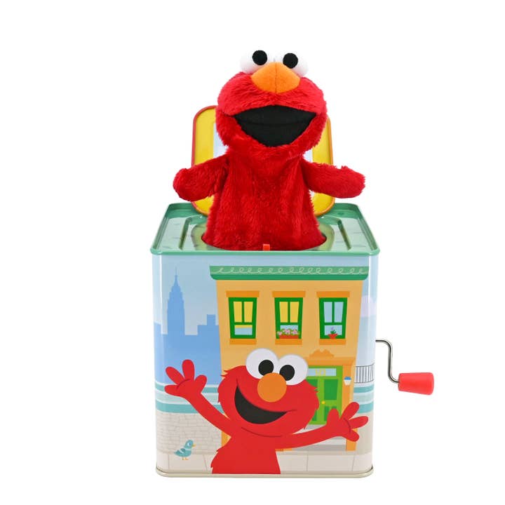 Kids Preferred - Wholesale Stuffed/Plush Toy - Kids & Baby - Sesame Street Elmo Jack In The Box