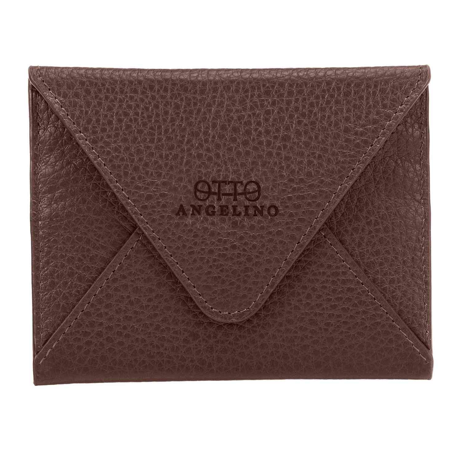 Londo - Wholesale Card Holder - Unisex - Otto Angelino Top Grain Leather Credit Card Holder and Travel Wallet Envelope with Magnetic Clasp, Credit Card Holder with Multiple Slots21