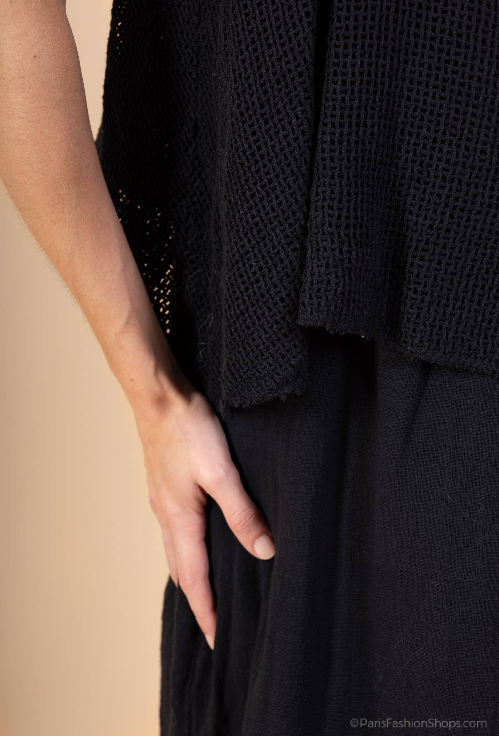 Shyloh – Engroshandel Kjole - Dame – Kjole i to materialer af bomuld 304969