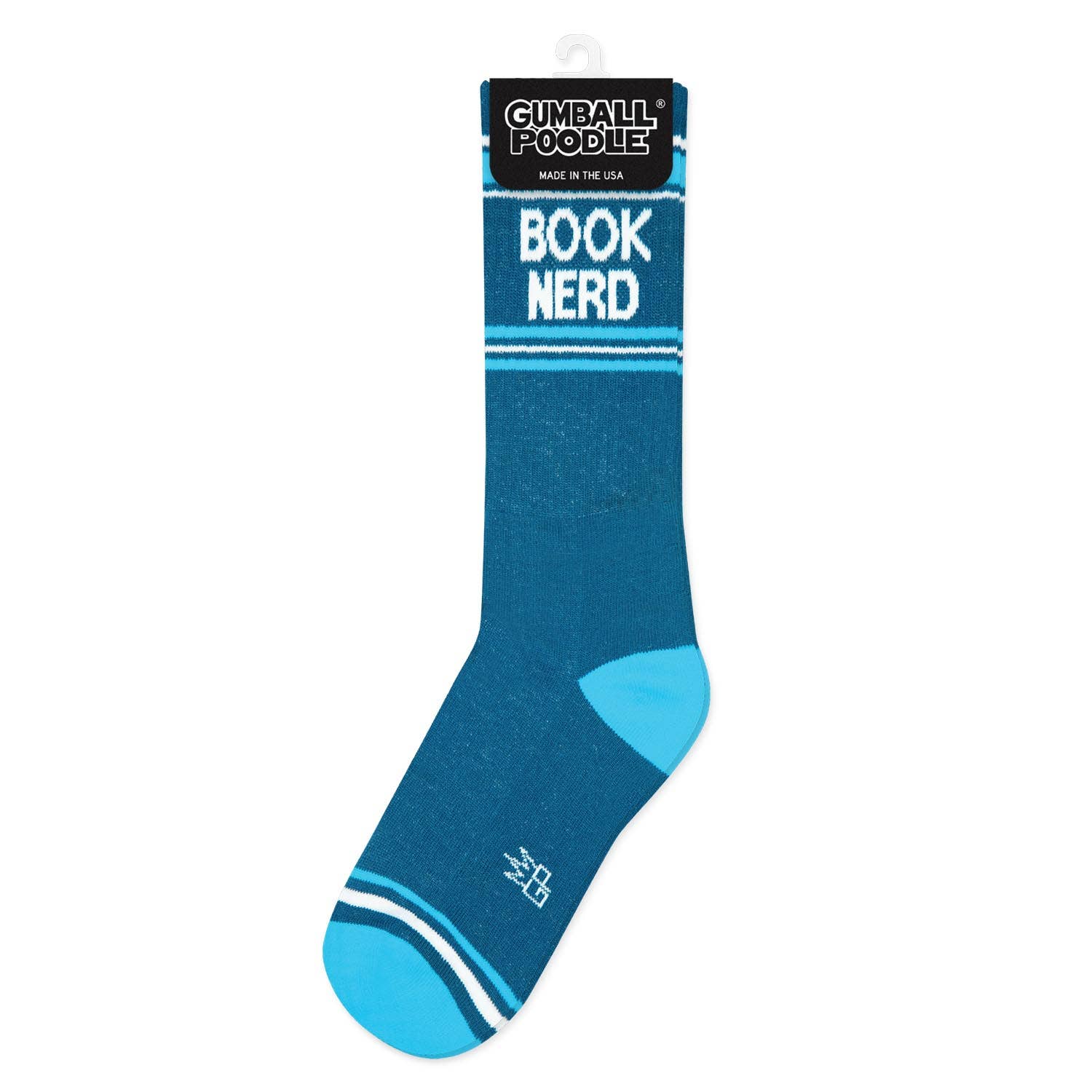 Gumball Poodle - Wholesale Socks - Unisex - Book Nerd Gym Crew Socks2