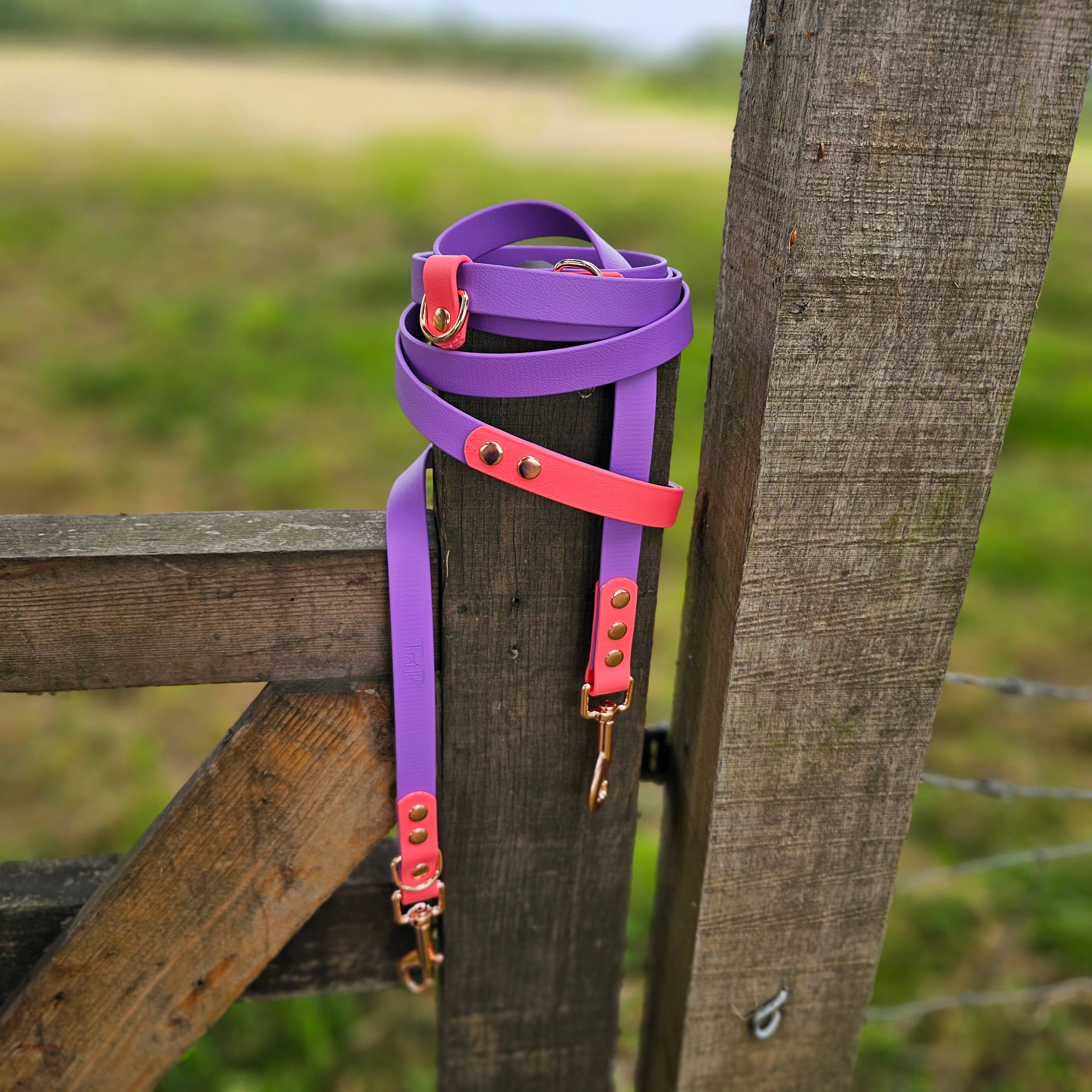 Trinkety Paws - Wholesale Hondenriem - Hond - Waterdichte BioThane handsfree hondenriem / multifunctionele lijn12