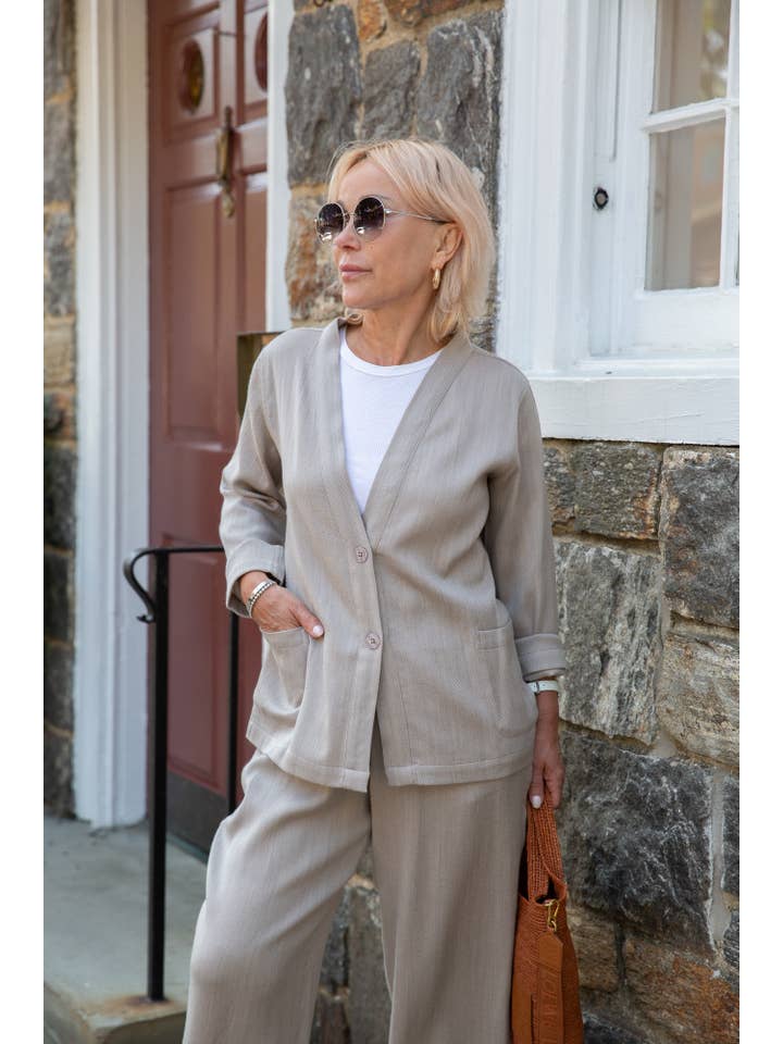 VIKOLINO - Wholesale Blazer - Women's - Merino Wool Blazer10