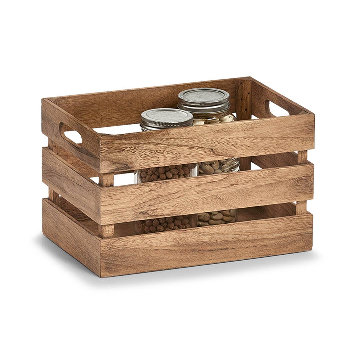 nature "Vintage" storage box, wood, brown for wholesale on Faire1