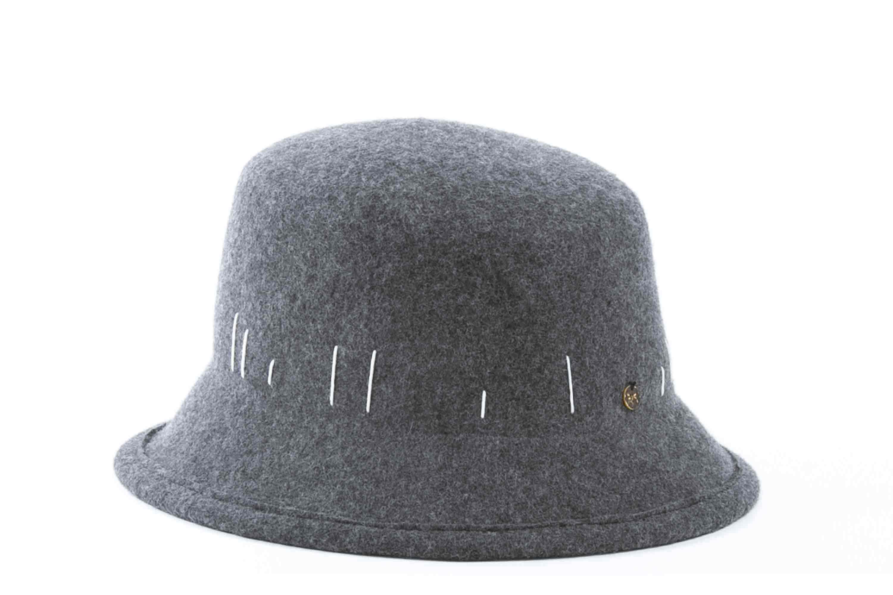 Yesey - Wholesale Bucket Hat - Women's - "Bucket" cappello in feltro di lana fatto a mano in Italia2