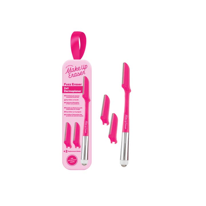 MakeUp Eraser - Wholesale Makeup Remover - FUZZ Eraser: 2n1 Dermaplaner
