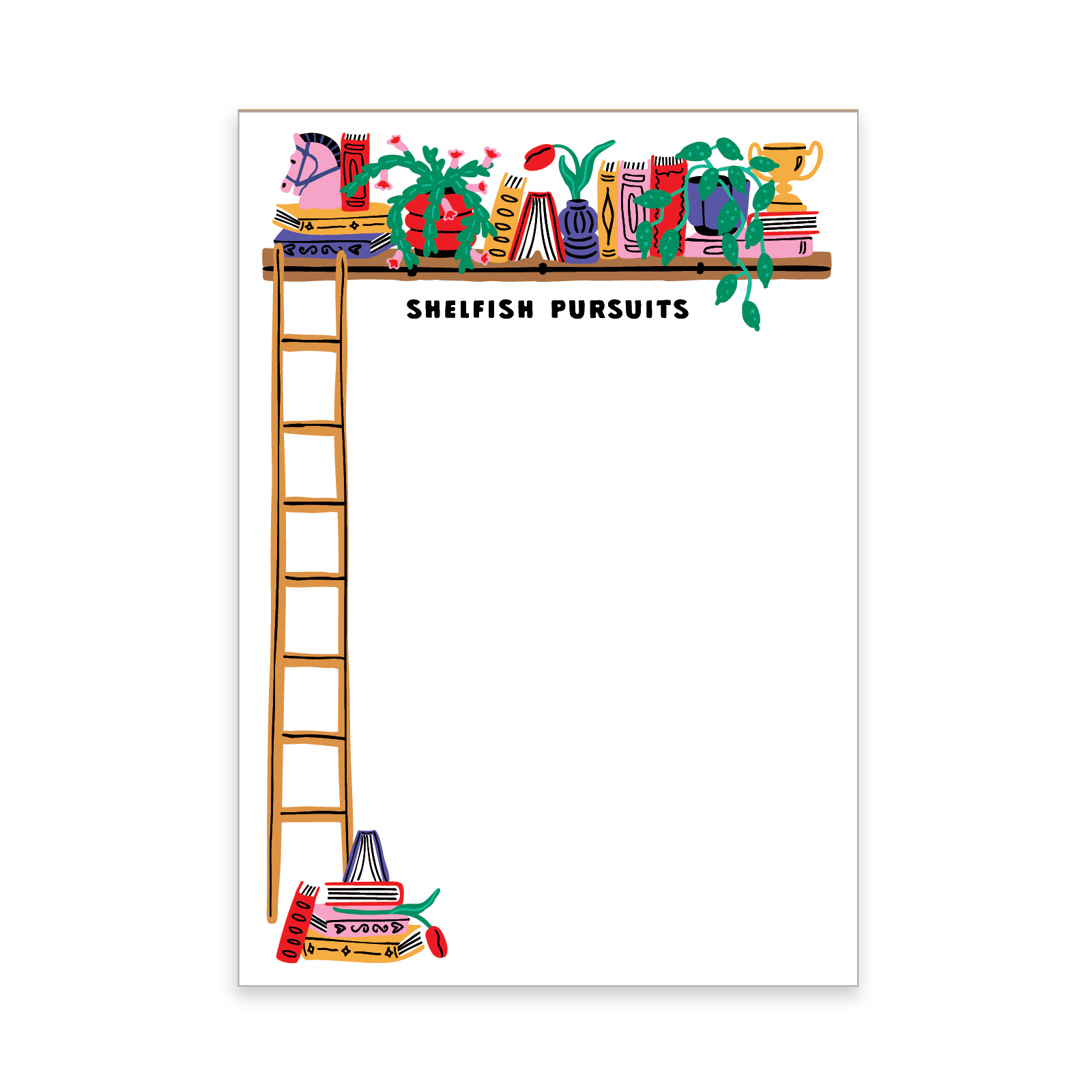 Party of One - Wholesale Notepad - Last chance! Shelfish Pursuits Notepad1
