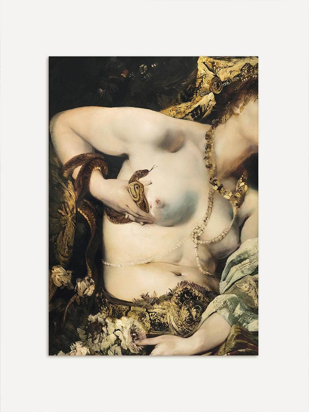 Modern Antique Prints - Wholesale Art Print - Cleopatra – Baroque Portrait0