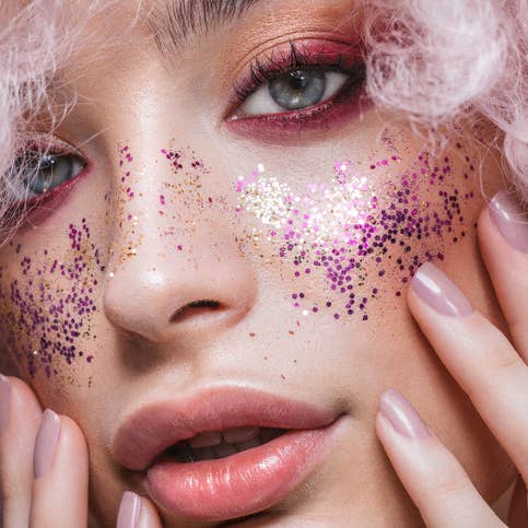 Willow & Greene - Wholesale Body Glitter/Shimmer - PINK Eco Glitter-Gel