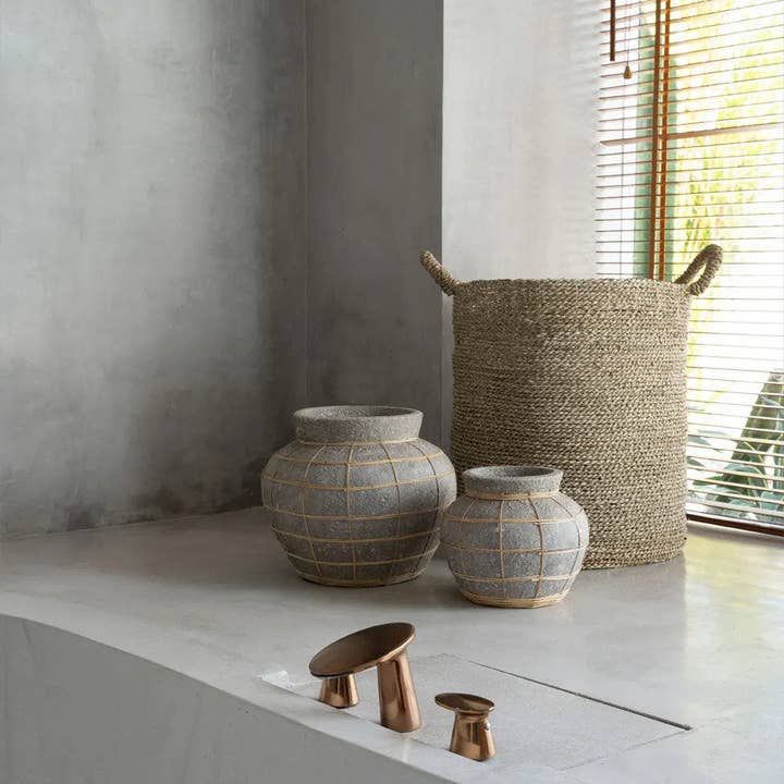 Bazar Bizar Living - Vendita all'ingrosso Cestini - Le Ceste Sensity - Naturale - XL3