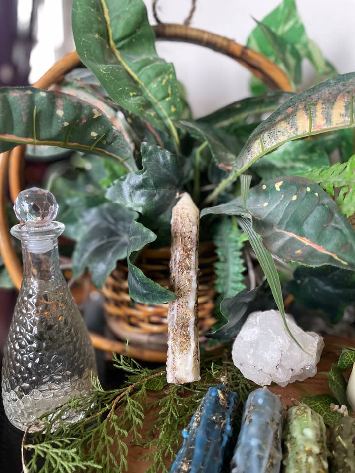 Cleansing & Purify Intention Candle for wholesale by Wholesomeology