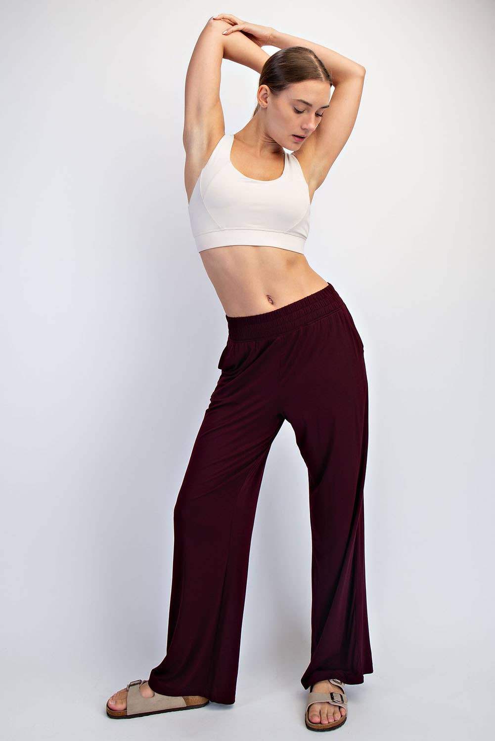 Rae Mode - Wholesale Pants - Women's - VISCOSE MODAL WIDE LEG PANT24