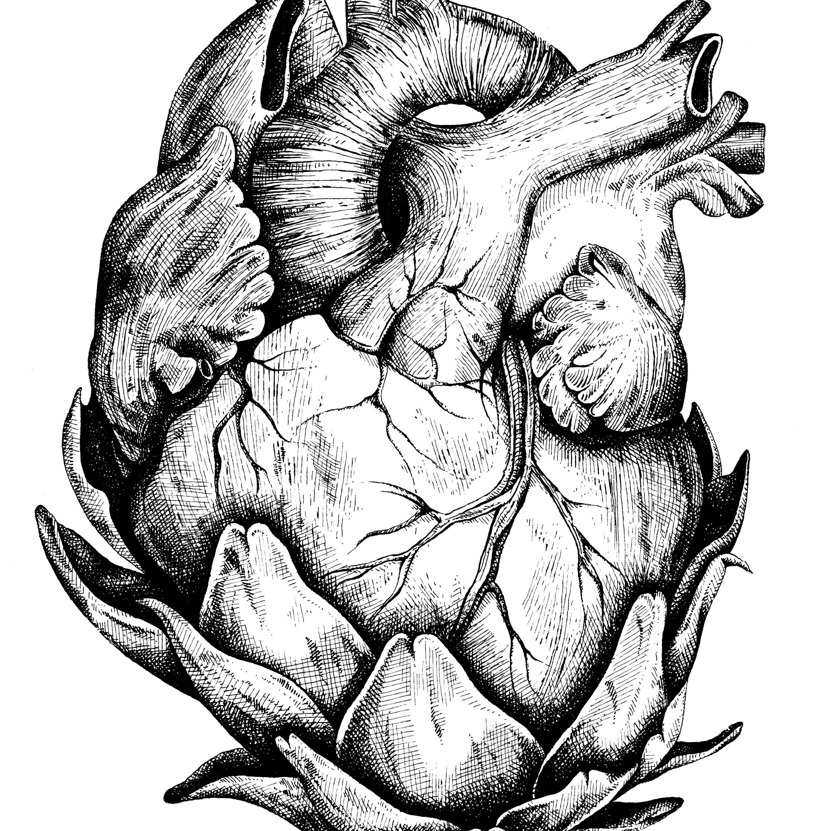 Atypik' Concept - Wholesale Tote Bag - Women's - Artichoke Heart Tote Bag2