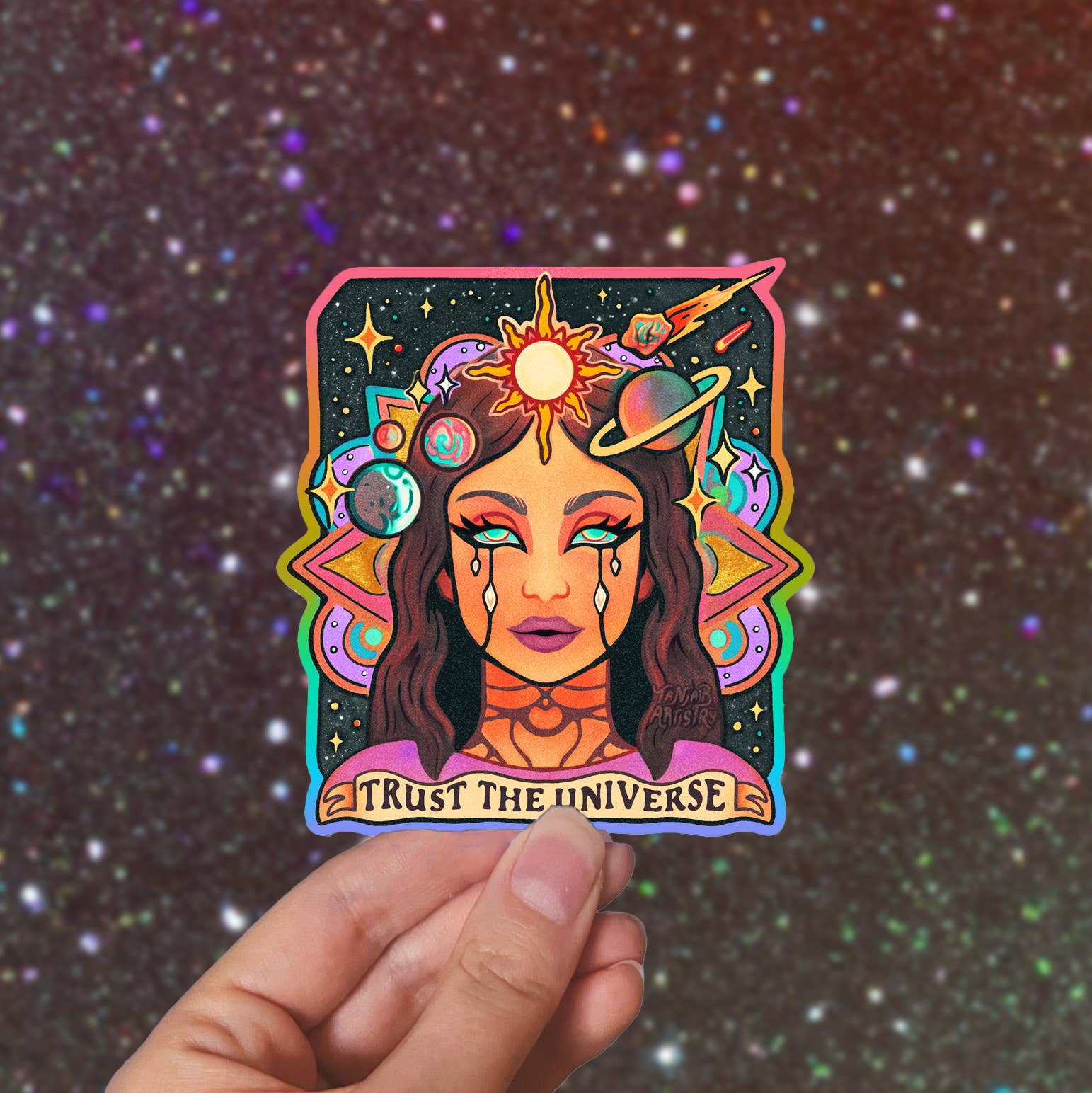 SeeknRevel - Wholesale Sticker - Trust the Universe - Sticker