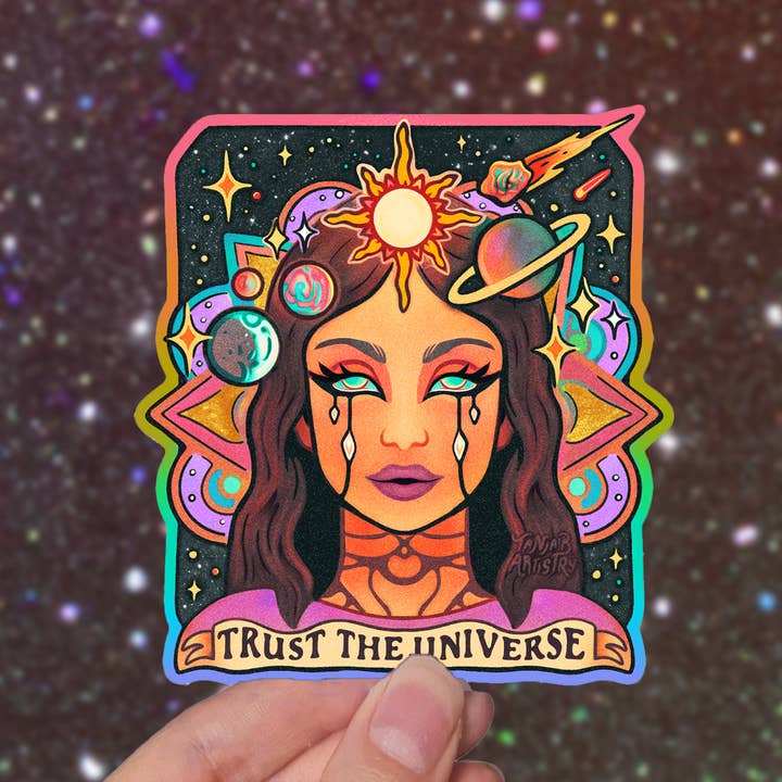 Trust the Universe - Sticker for wholesale by SeeknRevel