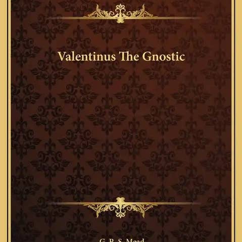 Books by splitShops - Wholesale Book - Adult - Valentinus the Gnostic - Hardcover