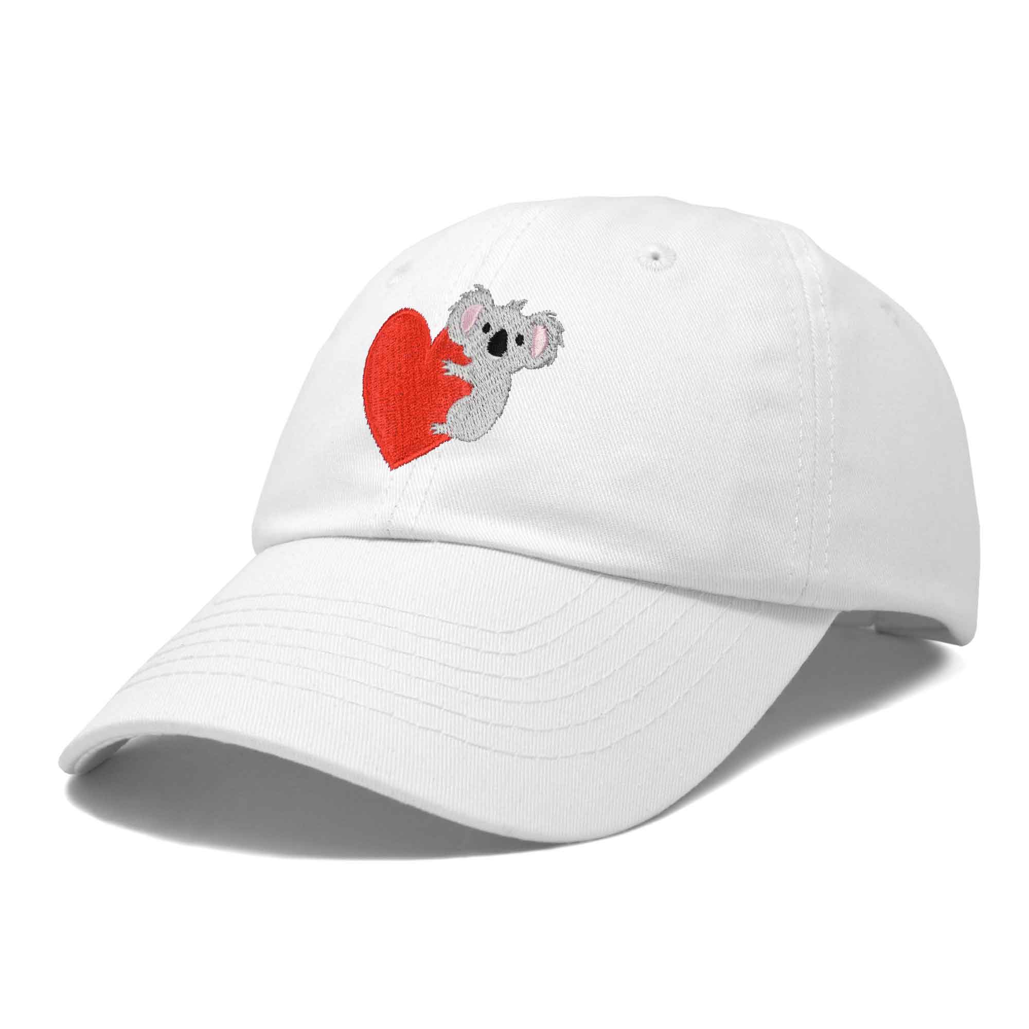 Dalix - Wholesale Baseball Cap - Women's - DALIX Cute Koala with Heart Hat Womens Embroidered Ball Cap22