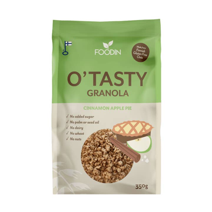 O`Tasty Granola Zimt-Apfelkuchen 350 g für den Großhandel von Foodin