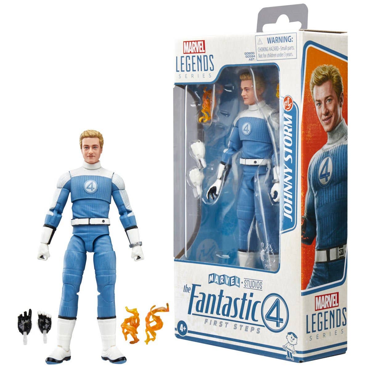 Entertainment Earth - Wholesale Figurine Toy - Kids - The Fantastic Four: First Steps Marvel Legends Johnny Storm8