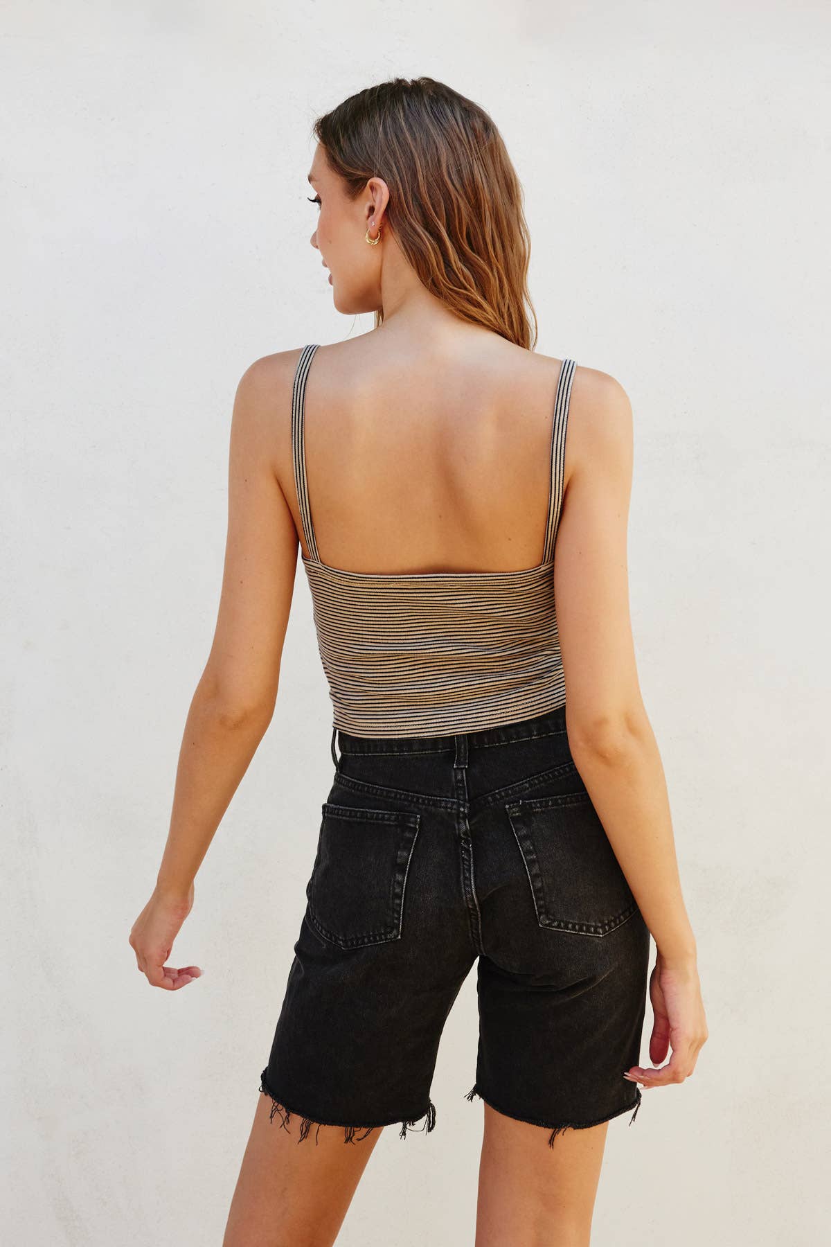 Dress Forum – Engroshandel Strikket top - Dame – Knap Lukning Cami Top7