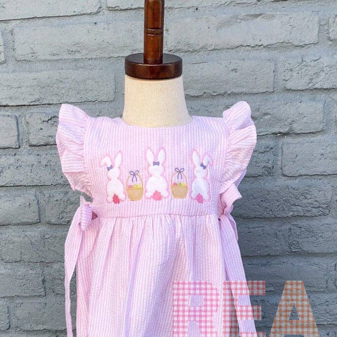 Bunny Trio Dress or Bubble for wholesale by Rea Rea J's