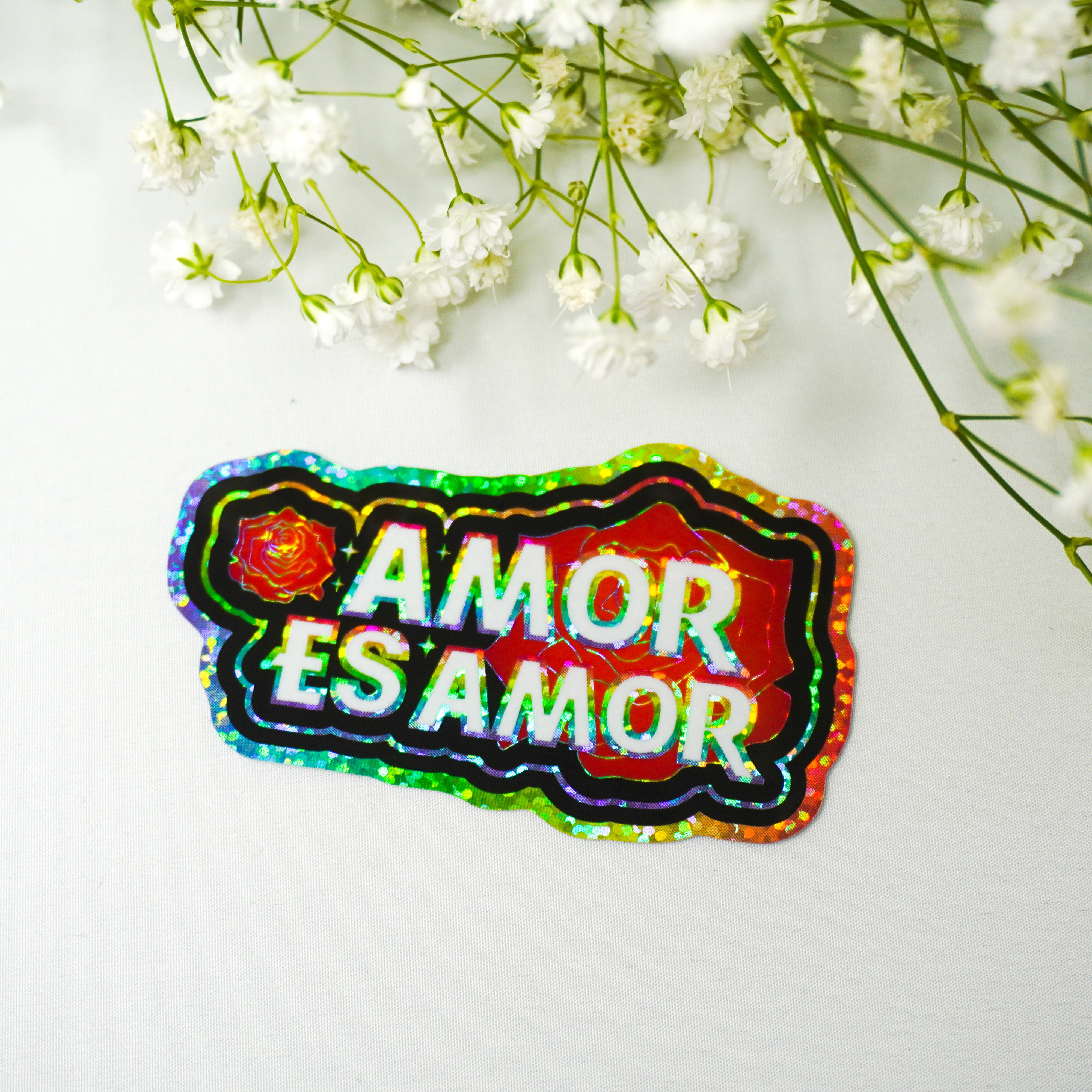 PARTIMEWORKS - Wholesale Sticker - Amor es Amor 3" Sticker2