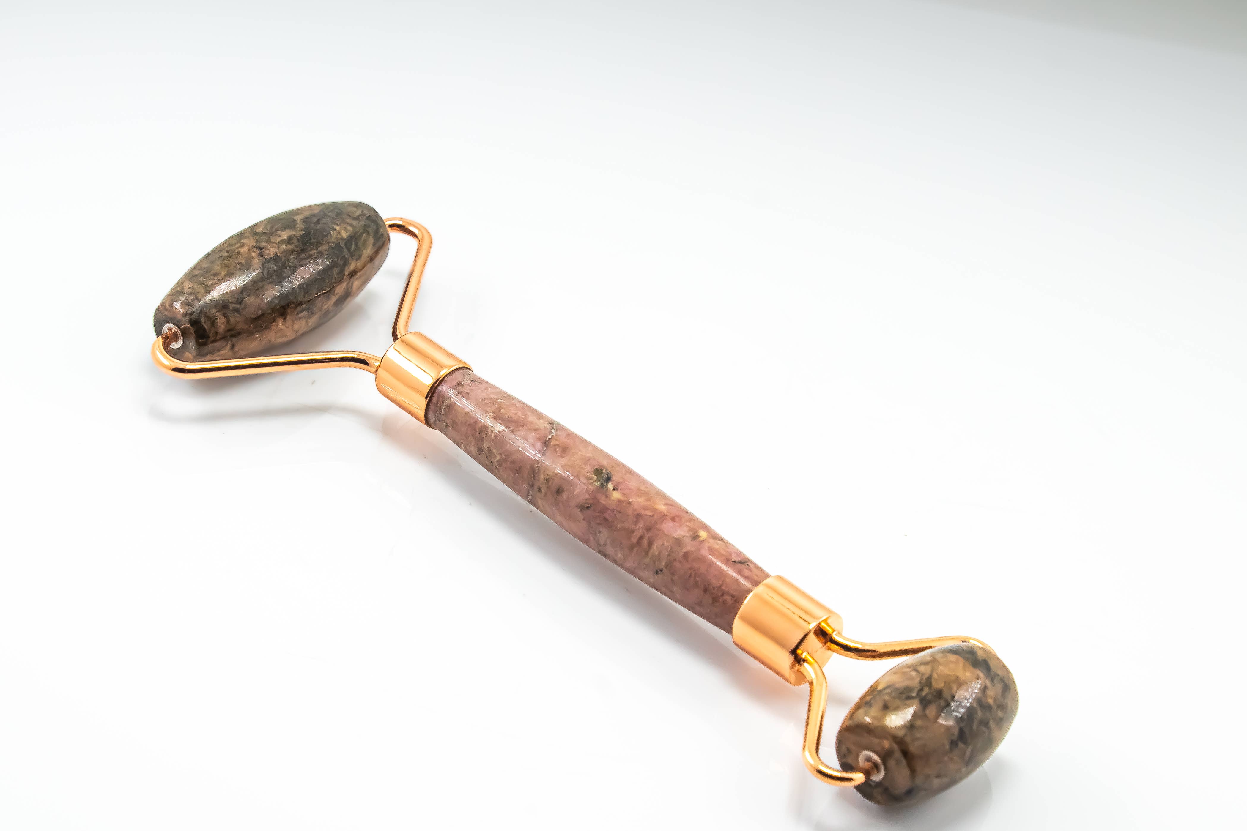 Quasar Gems USA – Massajador corporal por atacado – Rolinhos de Massagem Facial com Pedras Preciosas22