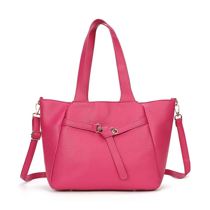 Superbia Le Sac Cabas Classique Doux à Nœud Frontal à 3 Compartiments pour la vente par Superbia