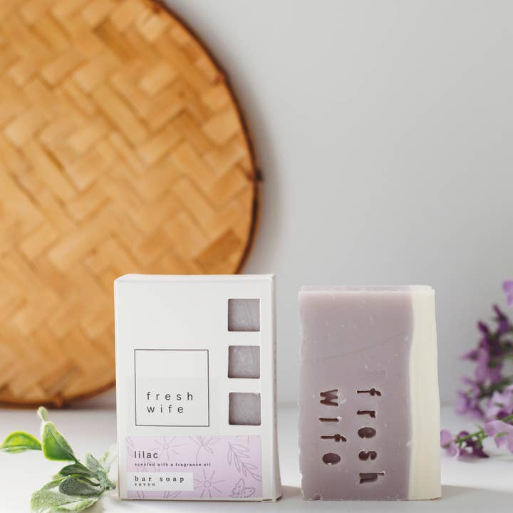 The Fresh Wife Soap Company - Wholesale Bar Soap - Lilac Bar Soap