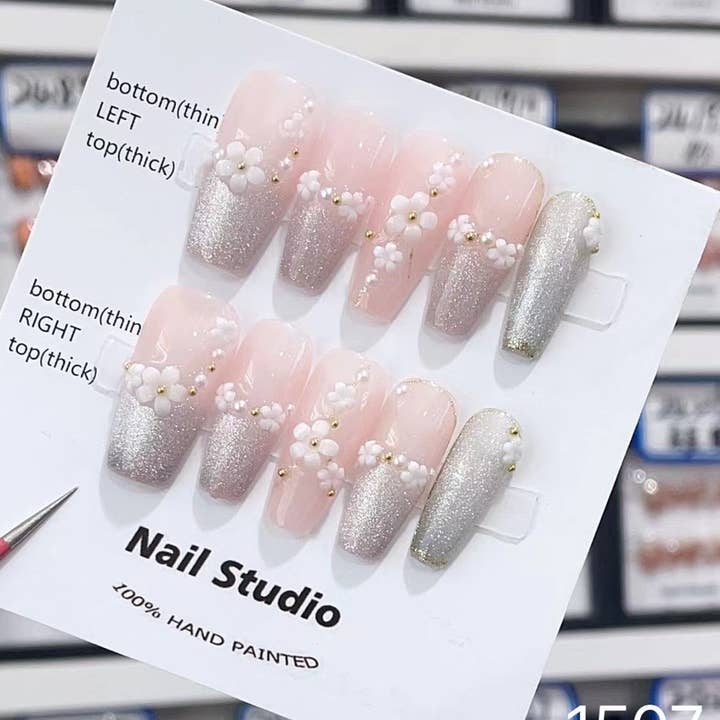 foamboxnail - Wholesale Press-On/Fake Nails - hand made Press on Nails 15070