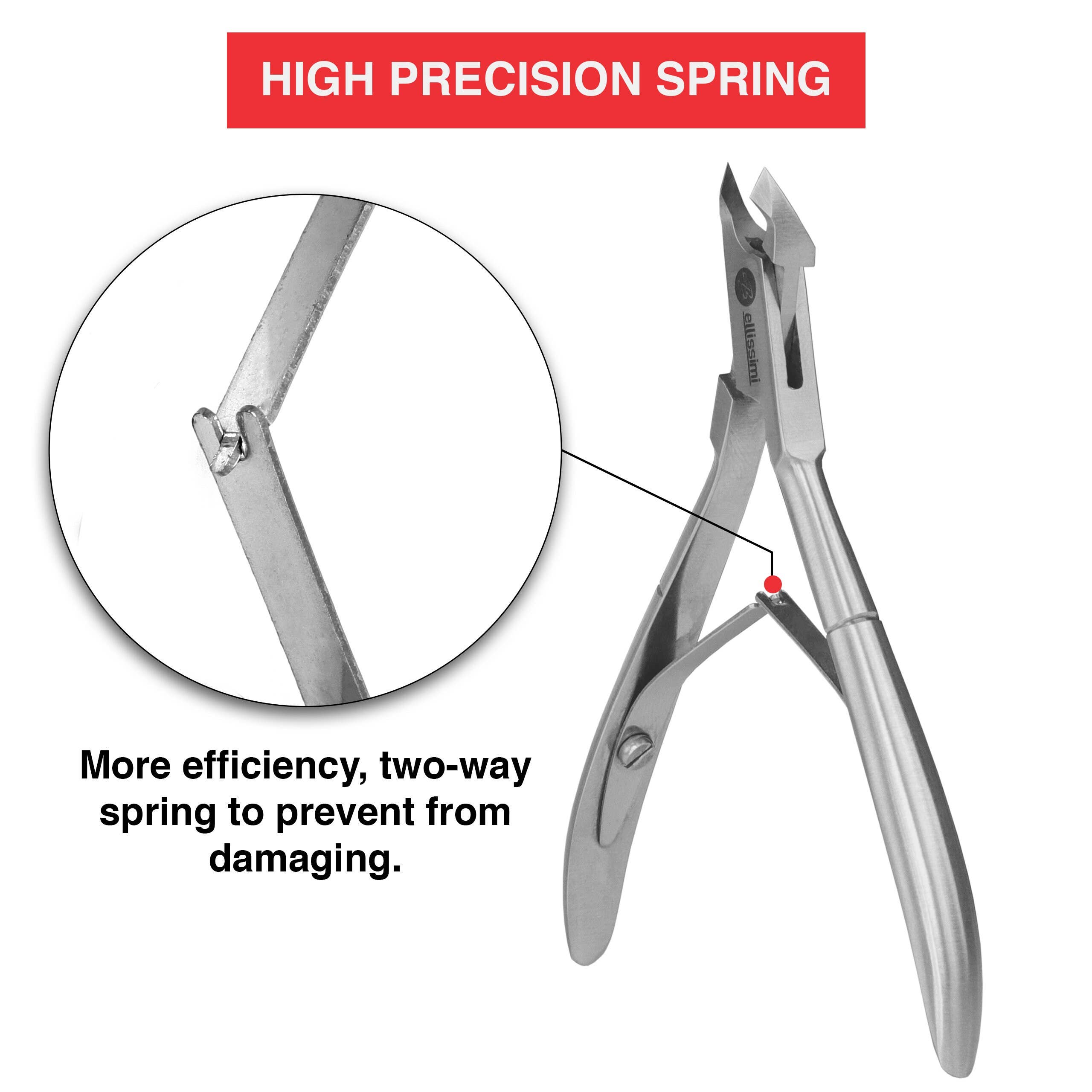 Bellissimi Professional Instruments - Wholesale Nail Clipper/Scissor - Professional Japanese Stainless Steel Cuticle Nipper2