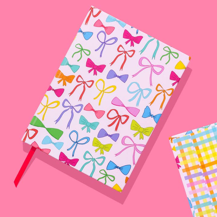 Taylor Elliott Designs - Wholesale Notebook - Hardcover Notebook - Colorful Bows