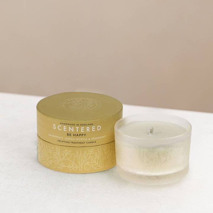 Vela de Aromaterapia de Viaje Feliz x 6 para venta al por mayor de Scentered