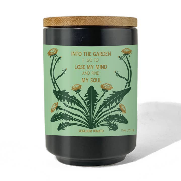 Vela en el jardín para encontrar mi alma en Heirloom Tomato para venta al por mayor de Sow the Magic