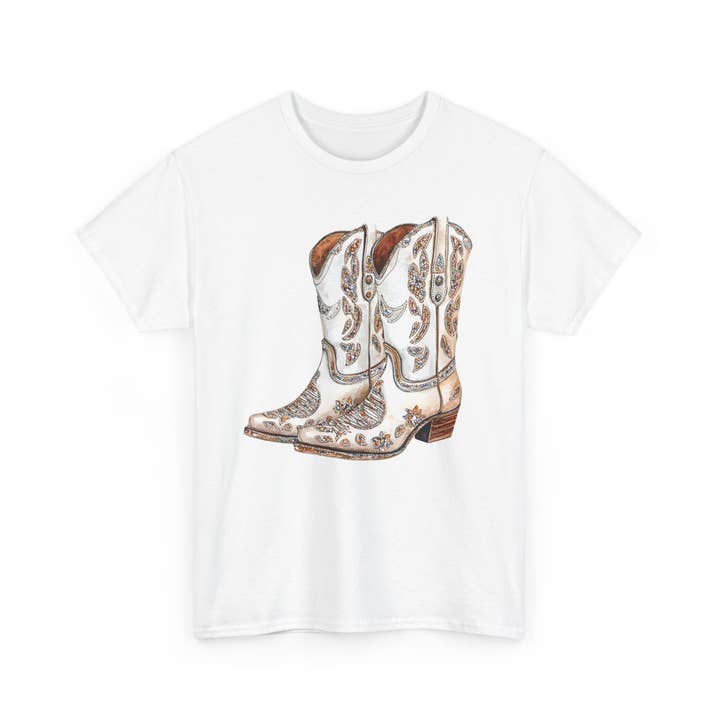 NVC Ecommerce LLC - Vendita all'ingrosso Felpa stampata - Donna - Maglietta con stivali da cowgirl con strass finti, felpa da cowboy2