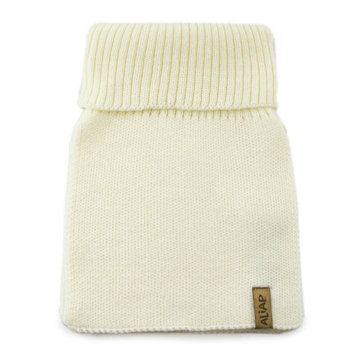 ALIAP - Wholesale Scarf - Kids - Merino Wool Neck Scarf - Plain Knit 4958W