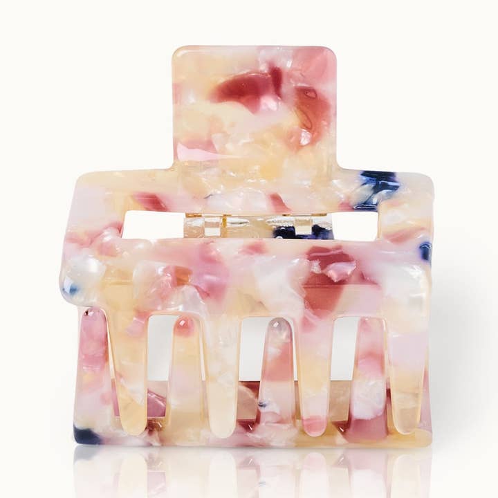 Haarklammer Square Amber for wholesale by by Vivi.